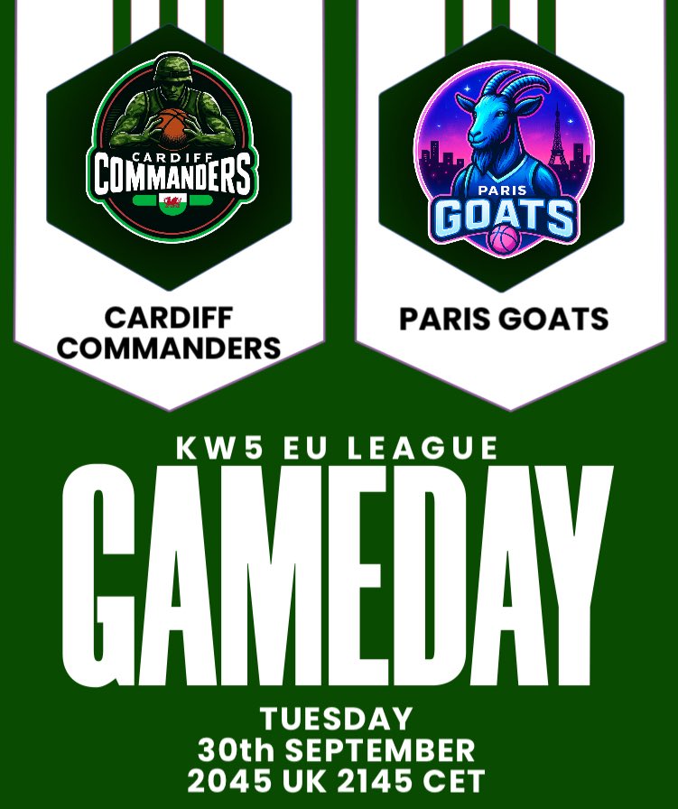 MATCHDAY 3 - <a href="/KW5League/">KW5 EU League</a>
LINEUP VS <a href="/KW5Goats/">Paris Goats</a> 

PG - <a href="/kbaronis2k/">kbaronis2k</a> 
SG - <a href="/Hrzrii/">Hrzri-</a> 
SF - <a href="/IMBIGMANDAN/">IMBIGMANDAN</a> 
PF - <a href="/isazh86/">Aleksandar</a> 
C - <a href="/SnagRhymes/">SnagRhymes</a> 

twitch.tv/imbigmandan