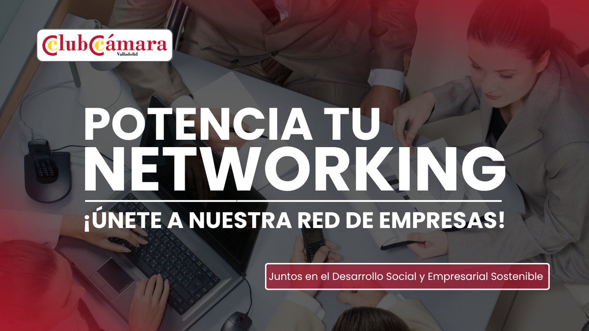 🌟 Impulsa el potencial de tu empresa

En Club Cámara Valladolid descubrirás un espacio pensado para potenciar tu visibilidad, consolidar tu presencia en el mercado y generar nuevas oportunidades de negocio

📩clubcamara@camaravalladolid.com

#ClubCámaraValladolid #Networking