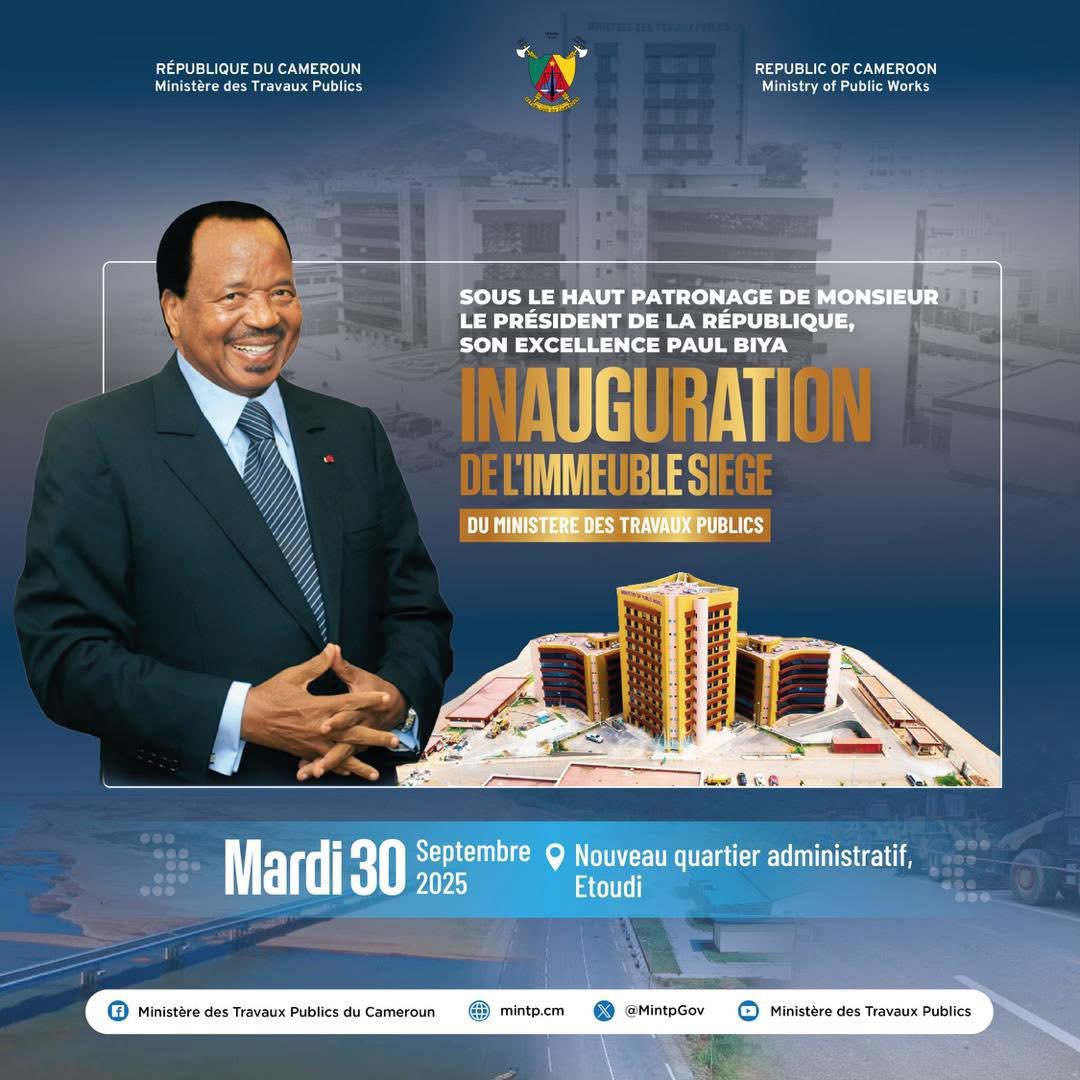 C’est aujourd’hui !
<a href="/joDionNgute/">PM - Dion Ngute - CMR</a> 
#Cameroun🇨🇲 
#Cameroon🇨🇲