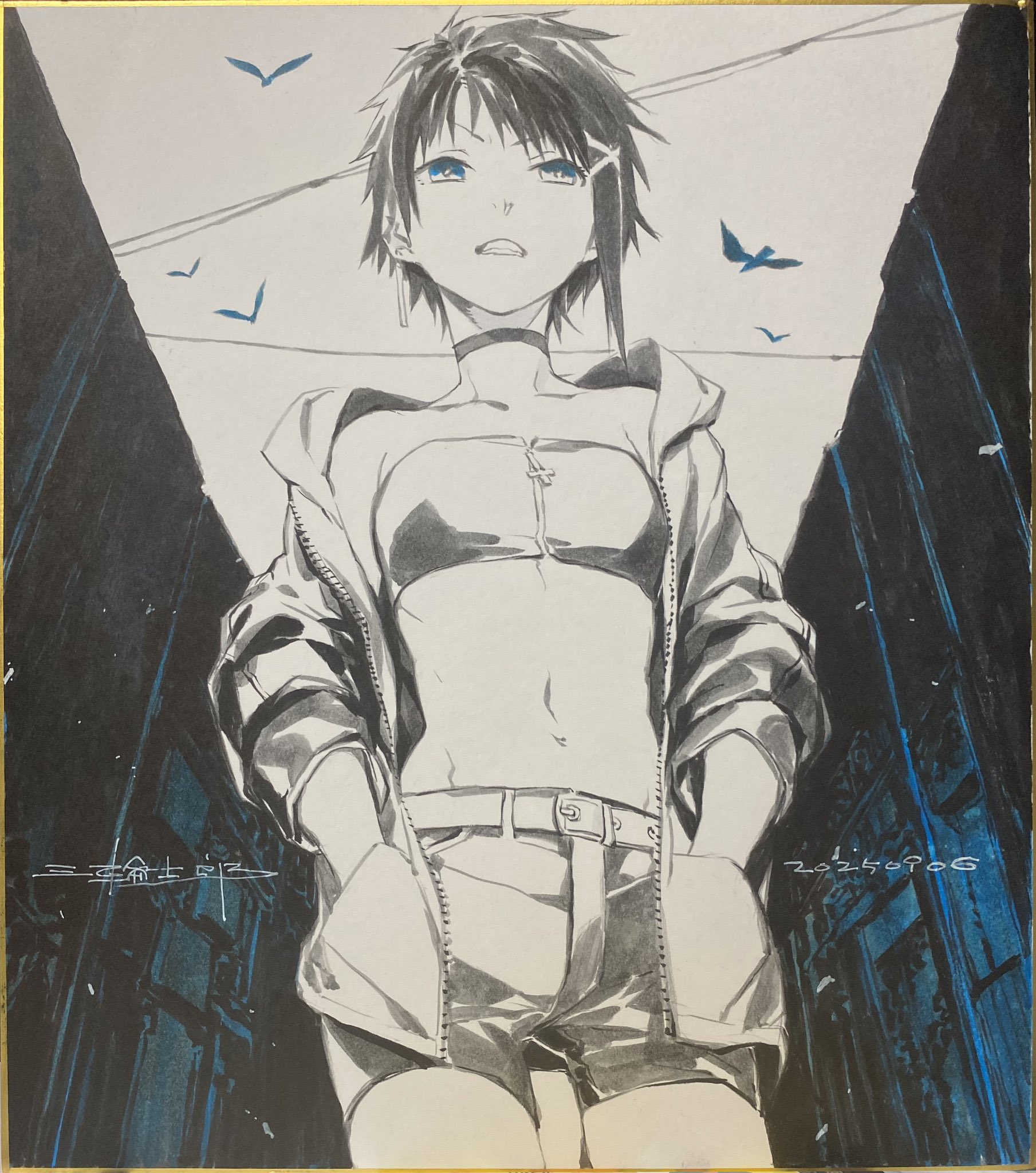 直筆イラスト　村田蓮爾 直筆サイン入】村田蓮爾「Tribute To To-y」／A4判アクリル