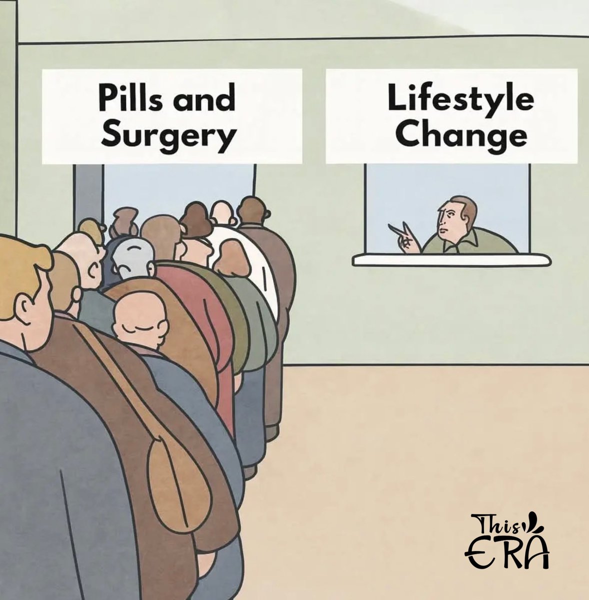 ThisEra256's tweet photo. Would you rather change your lifestyle or buy pills and surgery in This Era ?
#thisera256 #Trending #TrendingNow https://t.co/kvhHAJyqUb