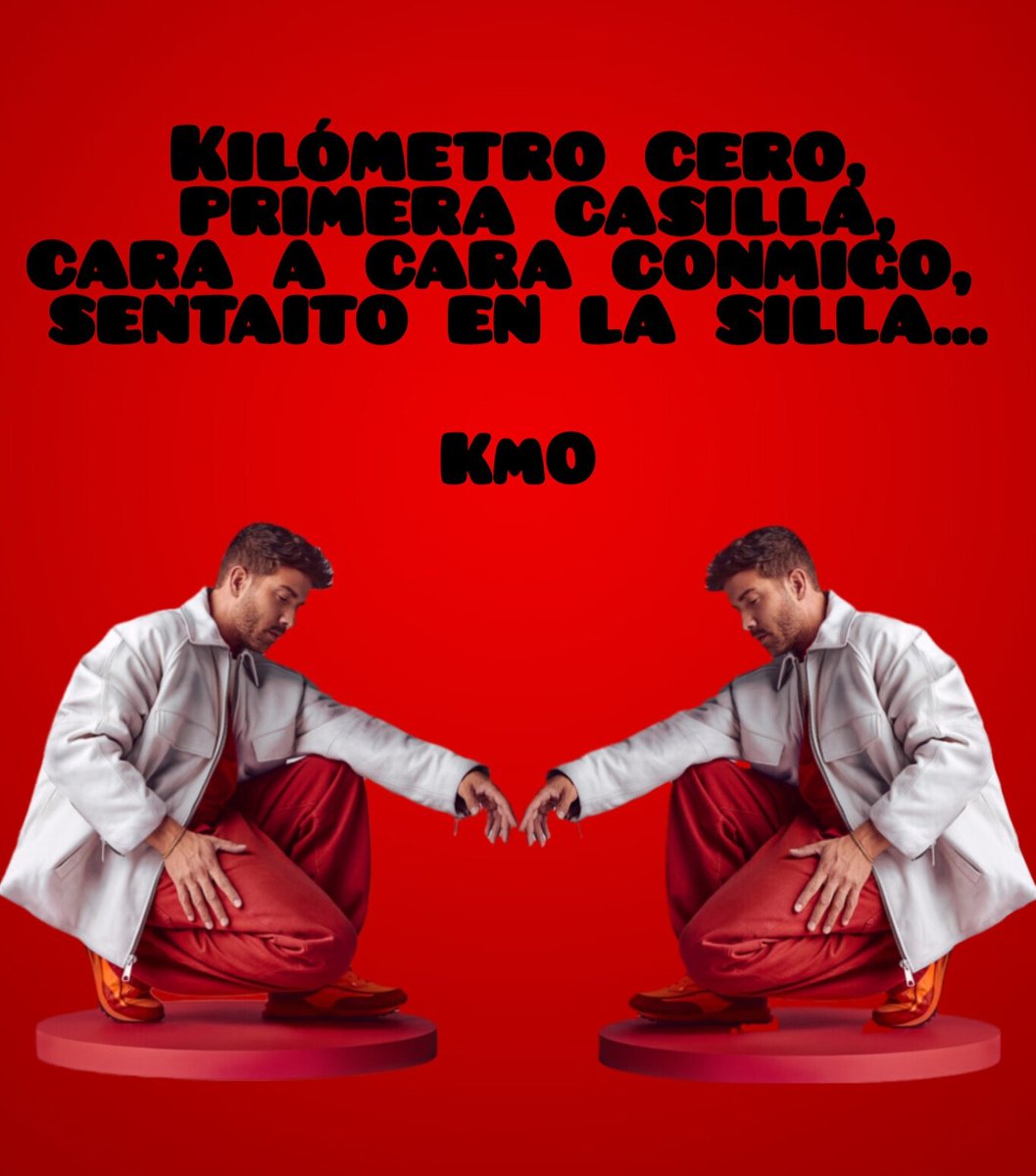 "No nos ha ido mal, porque no esperaba tanto...
Jugué con los ojos cerrados, con Dios y con el diablo, preguntándole al espejo quién era Pablo..."
#Km0 
<a href="/pabloalboran/">Pablo Alborán</a> ❤️