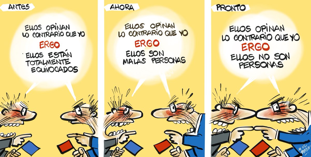 Crispación. Publicado en ⁦<a href="/LaVanguardia/">La Vanguardia</a>⁩