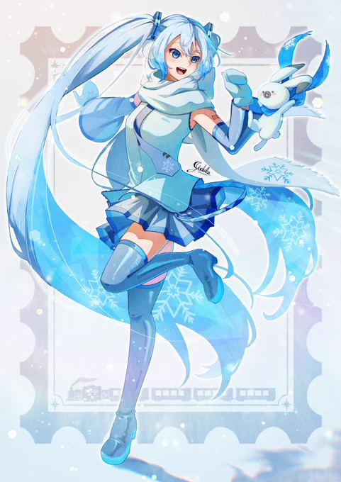 雪ミク #グッスマイラコン12雪ミク
