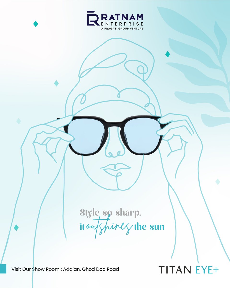 ratnamenterpri1's tweet image. From bold frames to sleek shades, Titan Eye+ brings fashion and function together, making your look brighter, sharper, and unmistakably you.

#RatnamEnterprise #TitanEyePlus #BoldFrames #SleekShades #BrighterLook #SharperVision #EyewearFashion #StyleWithPurpose