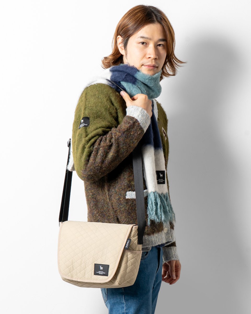 キルティングのメッセンジャーバッグ「TNOC THE 1mile BAG-WS」に新色 