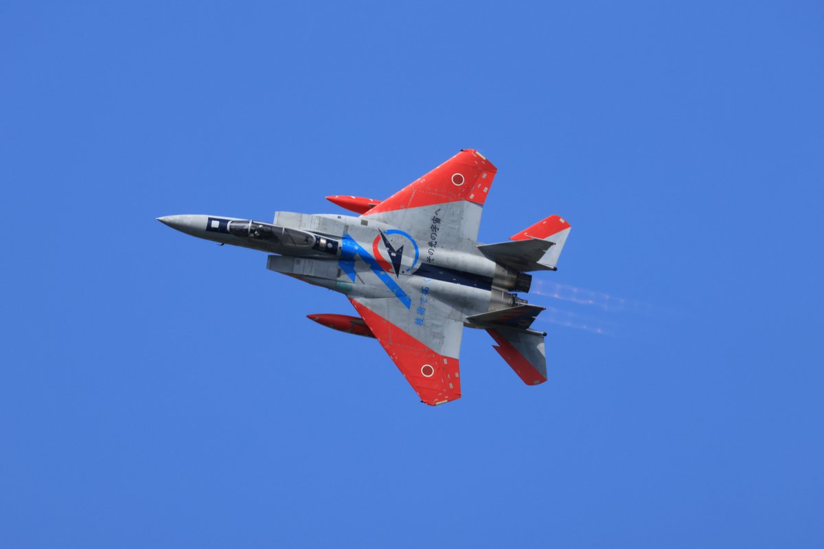 F86_Sabre's tweet photo. 岐阜基地。今年のスペマ。 https://t.co/jicXD0f4ih
