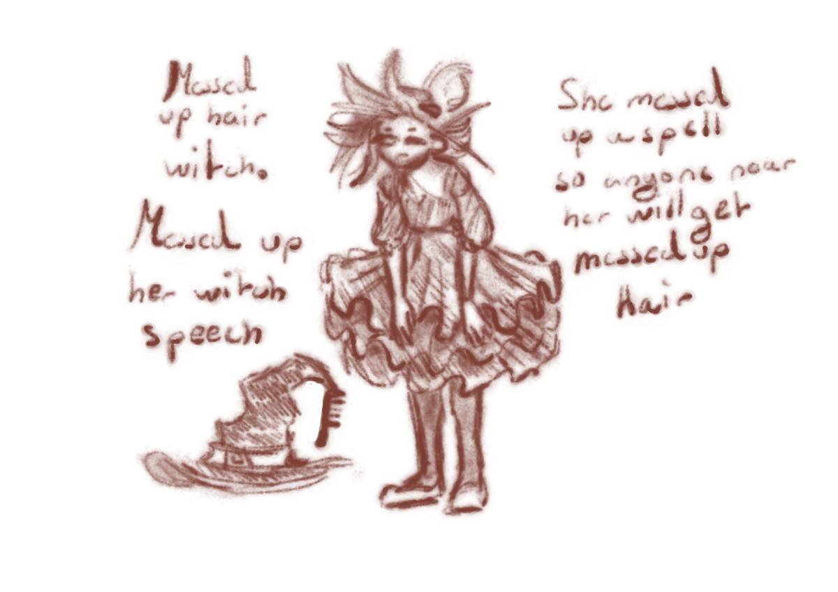 She_Da_Vinci's tweet photo. Krita Doodle #digitalart #characterdesign #sketches https://t.co/8JhwdOPV9l