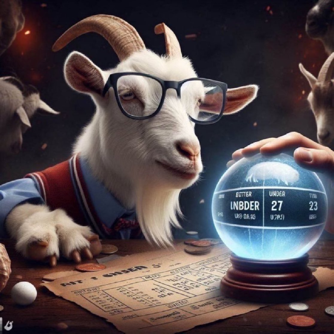 Unders GOAT🐐 tweet media