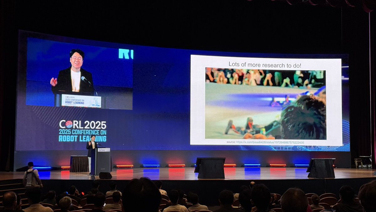 Chenhao Li (@breadli428) on Twitter photo Lots of more research to do concluded #CoRL2025 <a href="/corl_conf/">Conference on Robot Learning</a> Lots of more research to do concluded #CoRL2025 <a href="/corl_conf/">Conference on Robot Learning</a>