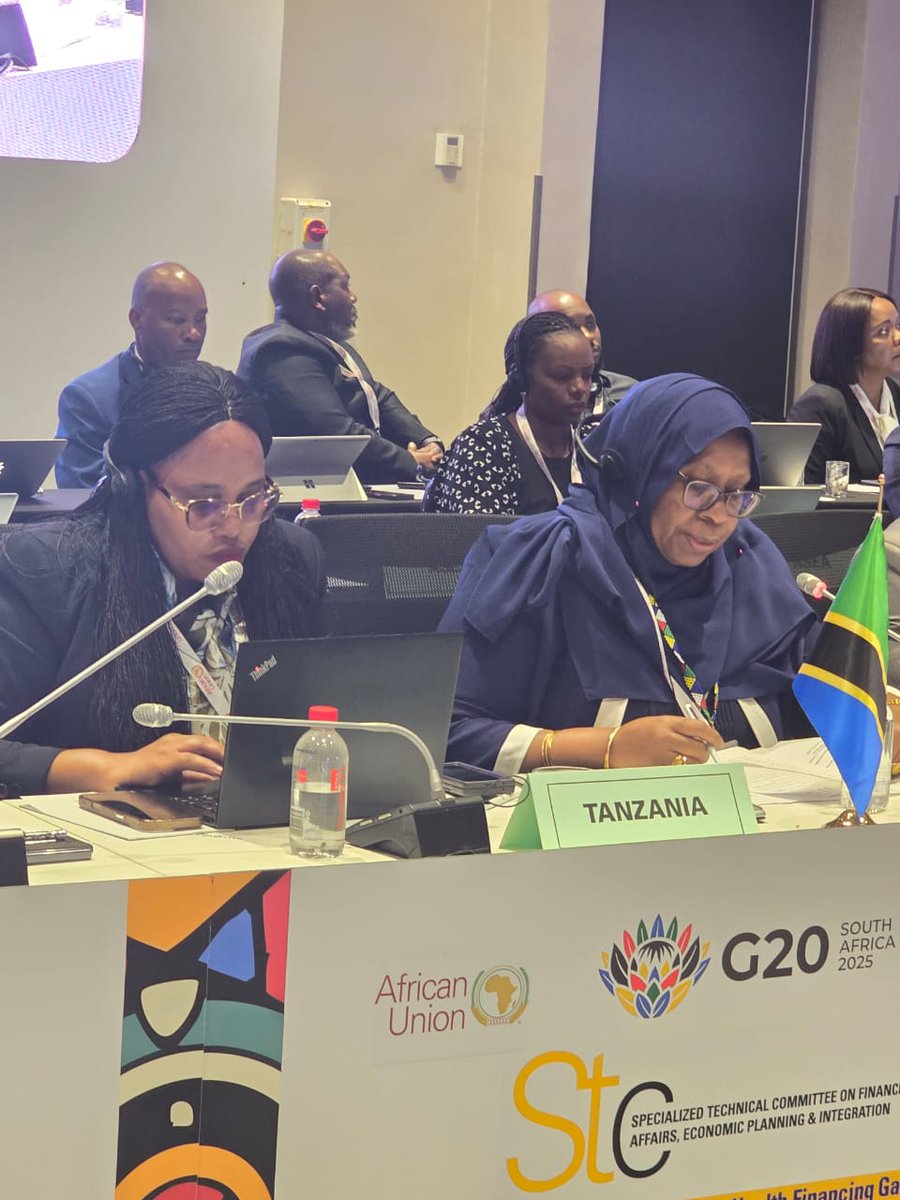 UbaloziAddis's tweet photo. *Ushiriki wa Tanzania 🇹🇿 Kwenye Mkutano wa Kawaida wa Kamati ya  Mawaziri wa Sekta ya Fedha.* 

Tarehe 29 Septemba Hadi tarehe 3 Oktoba, 2025 Johansburg, Afrika Kusini unafanyika mkutano wa Kawaida wa Kamati ya Mawaziri wanaosimamia masuala ya Fedha Uchumi na Utengamano. https://t.co/ggqsukEtwx