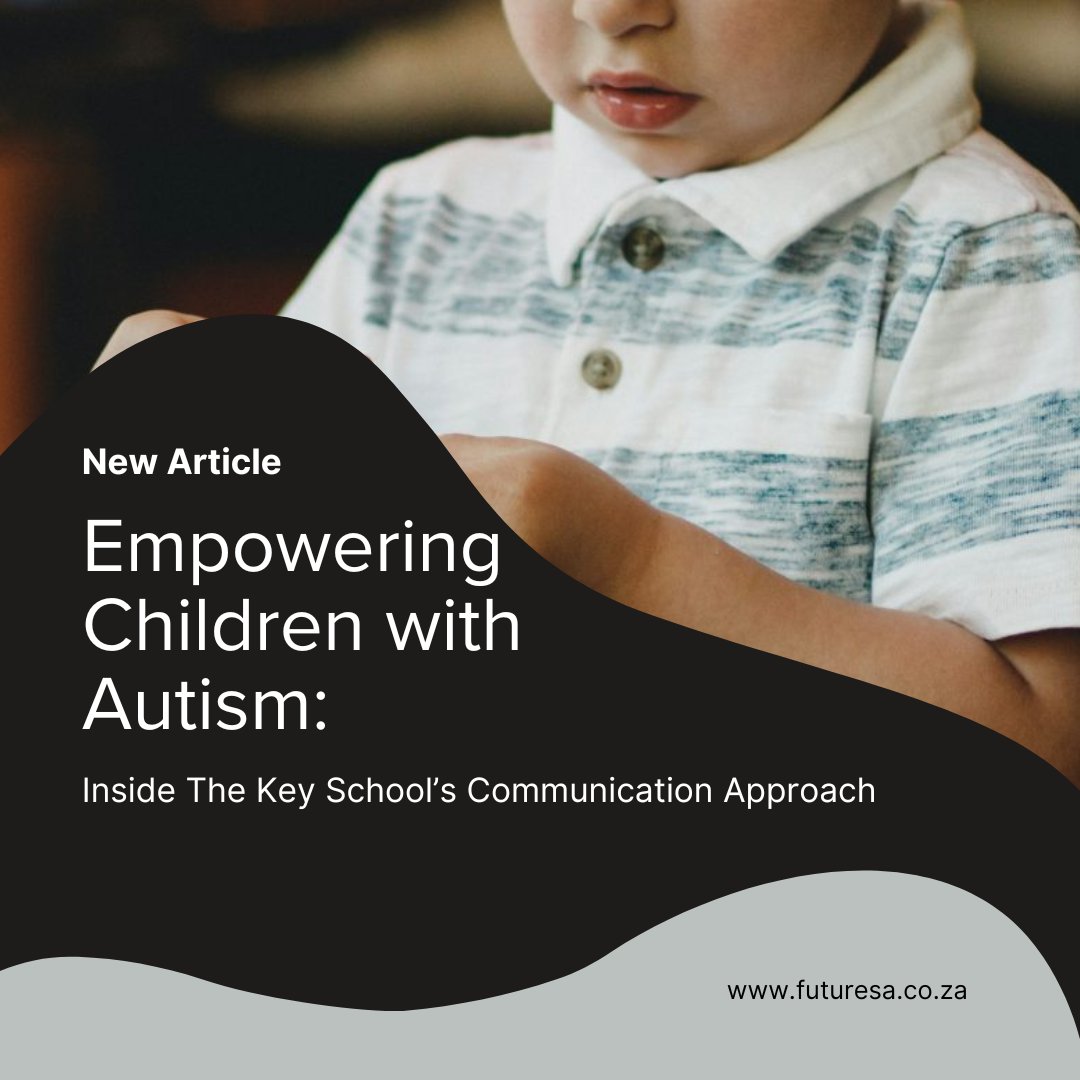 For children with #Autism, communication can be a daily challenge - leading to frustration and isolation. In #SA, schools like The Key School in Johannesburg are changing lives, helping kids build confidence, skills &amp; independence since 1975.

Read more: futuresa.co.za/education/key-…