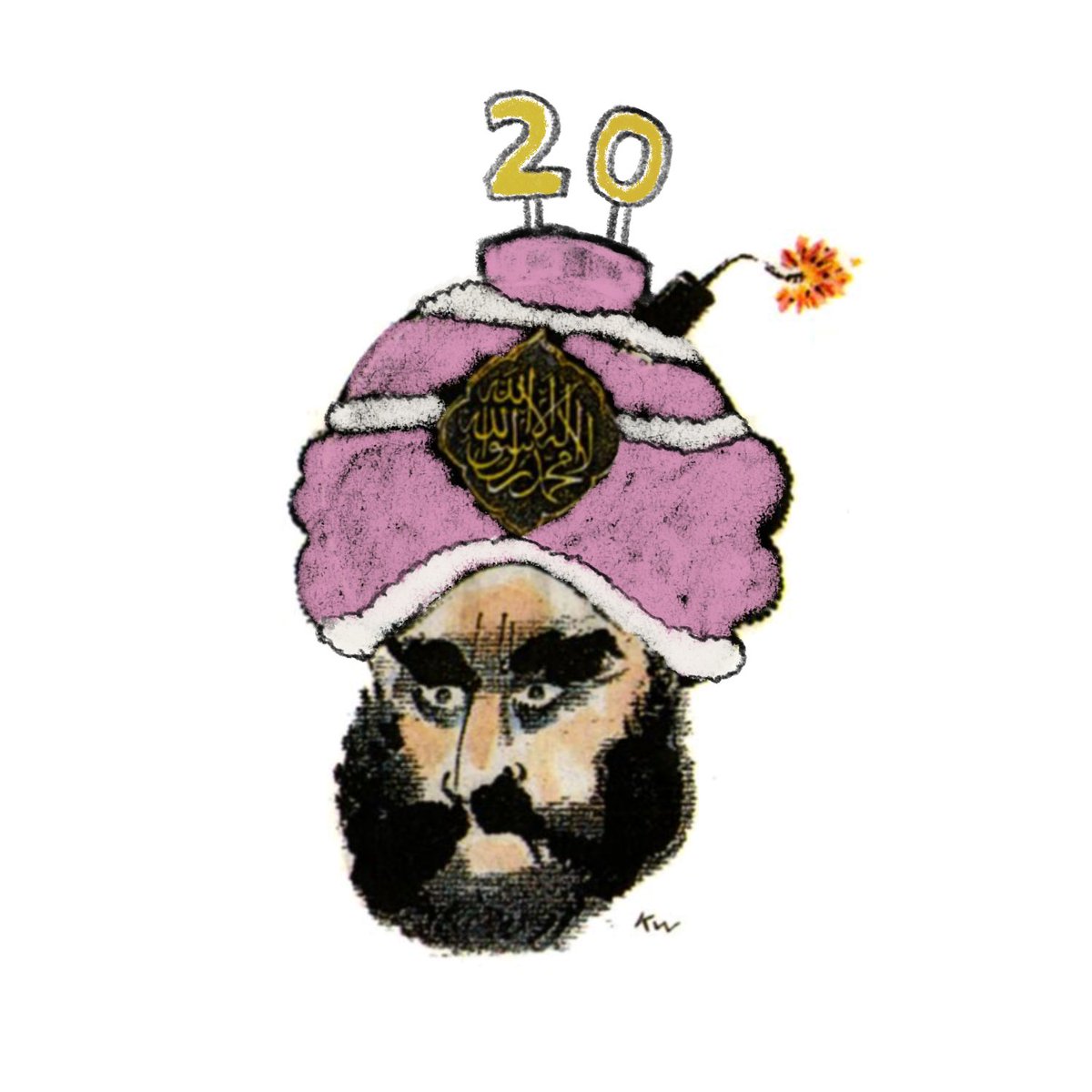 Tillykke med fødselsdagen, du gamle. 20 år — det er ingen alder. 🎉🎂🇩🇰

Desværre har de sidste 20 år kun budt på mere selvcensur, flere indskrænkninger af ytringsfriheden og større underkastelse til den voldsparate islamisme. For fredens skyld, naturligvis. 

Men freden er en