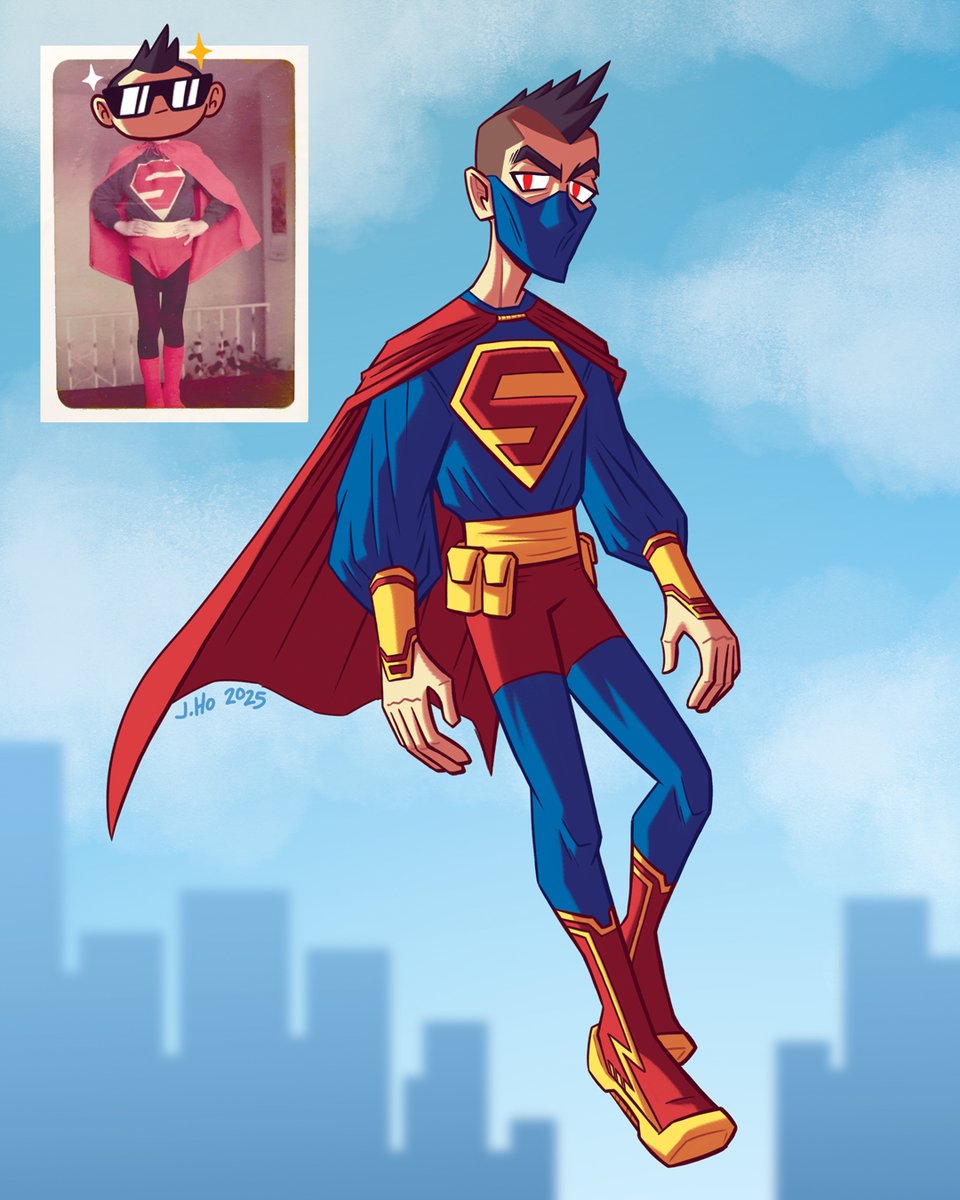 I’m not the only one watching the new Superman movie on repeat and drawing their Supersona… right? 😅