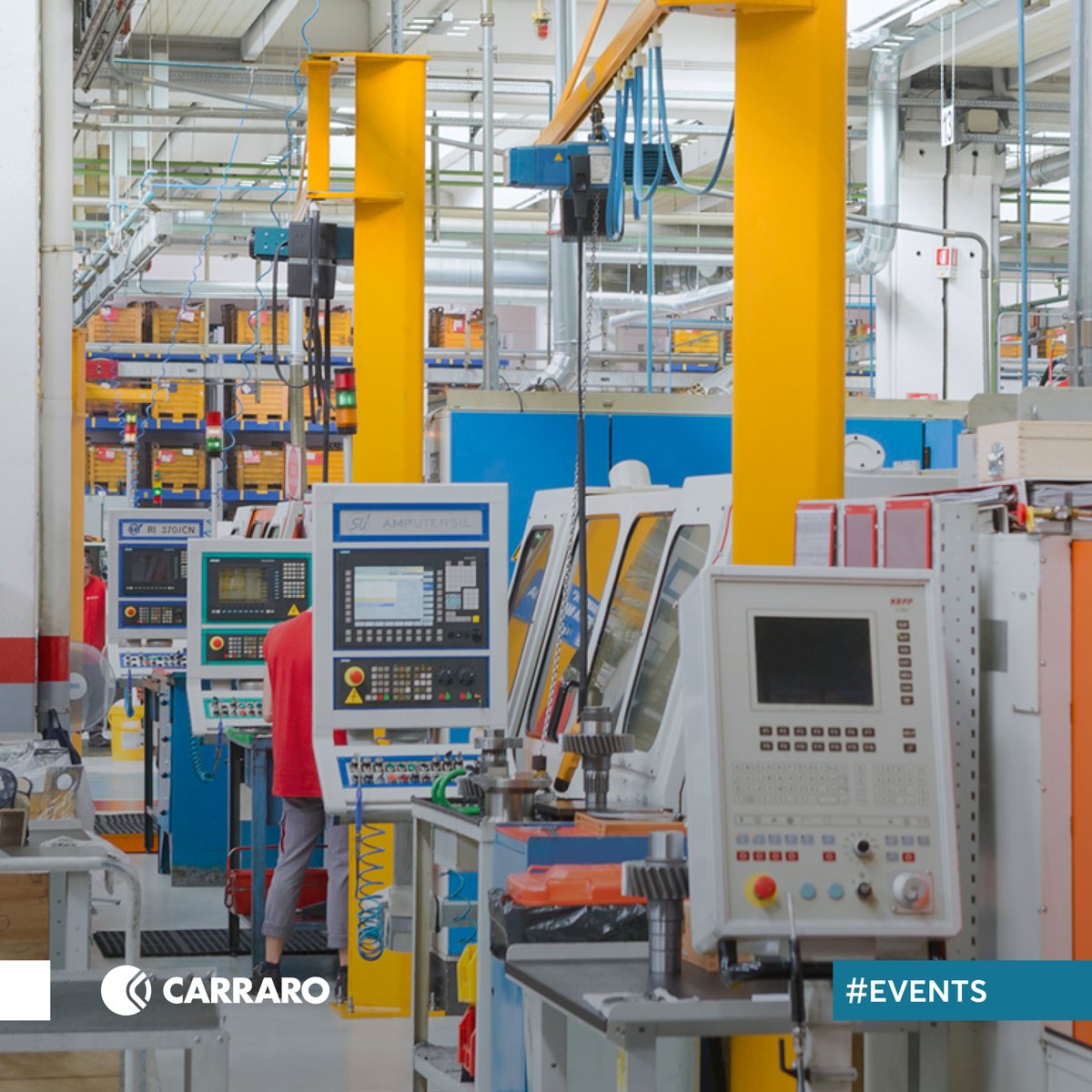 TweetCarraro's tweet photo. Open Factory 2025: ci vediamo a Maniago!
Domenica 30 novembre SIAP - il centro d’eccellenza del Gruppo Carraro per componentistica di qualità e ingranaggeria ad elevata complessità, aprirà le sue porte per una giornata speciale all’insegna dell’innovazione e della sostenibilità. https://t.co/Xq5RxPuZuc