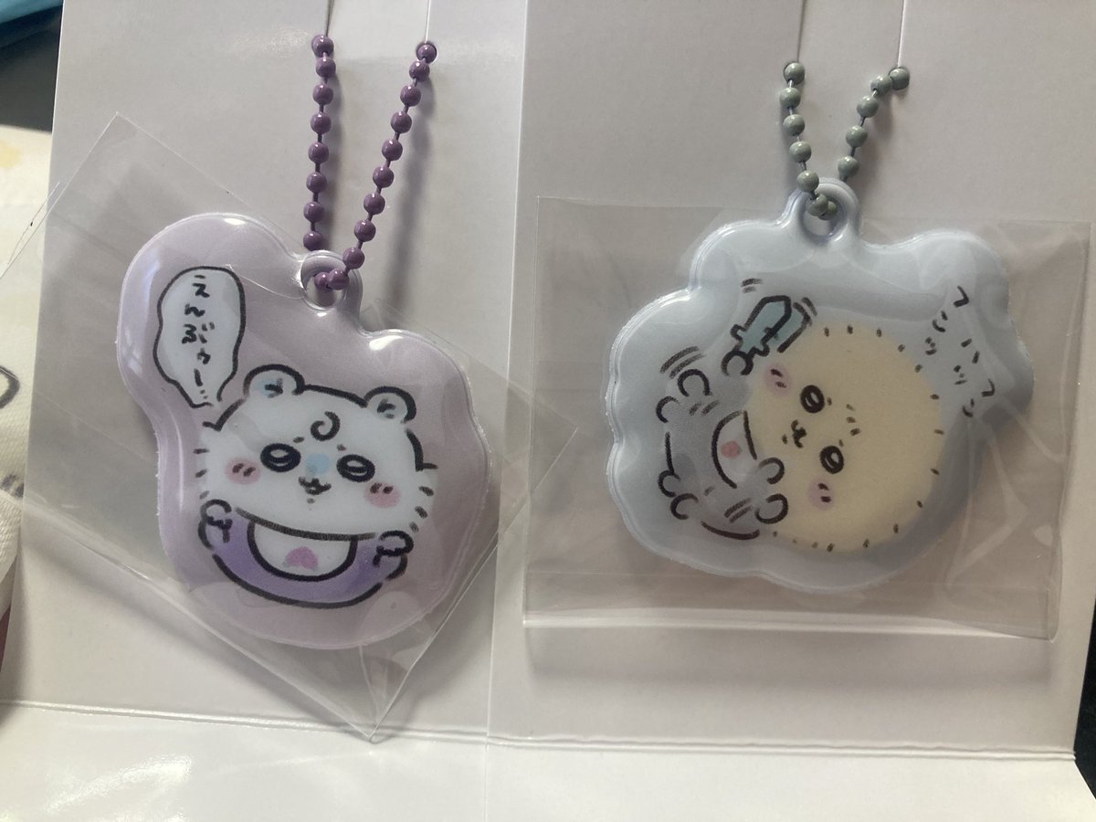 ss35049's tweet photo. 【交換】
ちいかわベビー Chiikawa Baby
トレーディングミニ巾着　 トレーディングPVCぷっくりキーホルダー

【譲】
巾着→うさぎ
キーホルダー→モモンガ　ラッコ

【求】画像参照、ハチワレ優先

都内手渡し希望です。お気軽にお声がけください。 https://t.co/SFX8wf373c