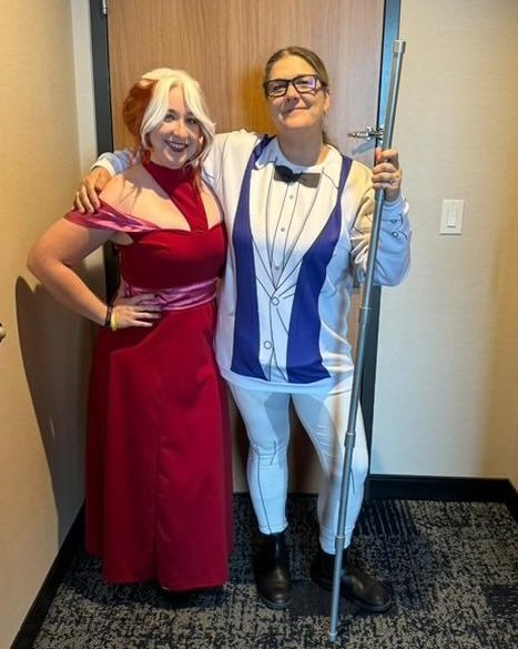 PunkerDuckie's tweet image. #Cosplays from #lacc

Debut of White Suit #Gambit, Deadbit, and Polaris. Excellent times with excellent people. Can't wait for next year.