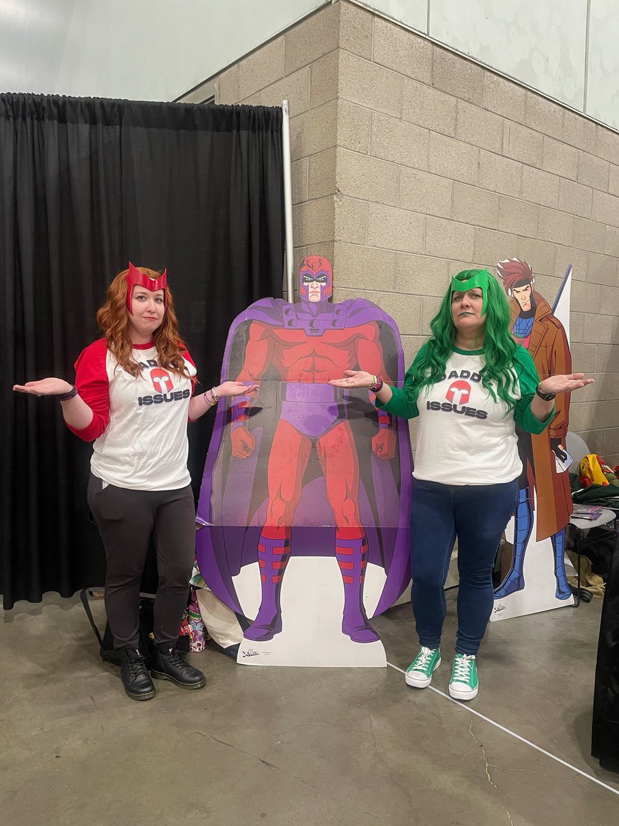 PunkerDuckie's tweet image. #Cosplays from #lacc

Debut of White Suit #Gambit, Deadbit, and Polaris. Excellent times with excellent people. Can't wait for next year.