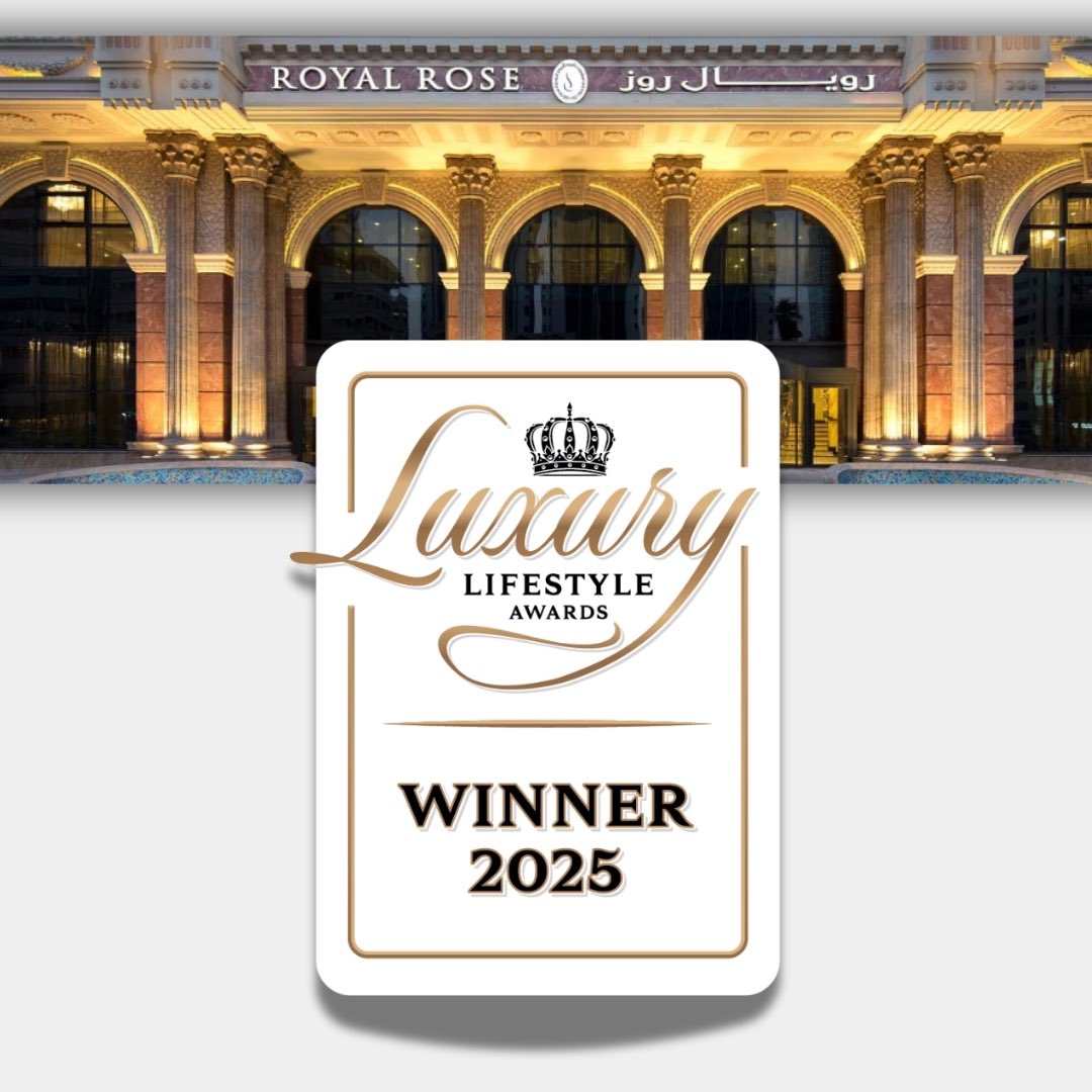 binhamgroup's tweet image. Bin Ham Group extends its congratulations to Royal Rose Hotel

a member of the City Seasons Hotels group 
on winning the “Luxury City Hotel in Abu Dhabi” award from the Luxury Lifestyle Awards, one of the highest global accolades in the field of luxury hospitality.
.