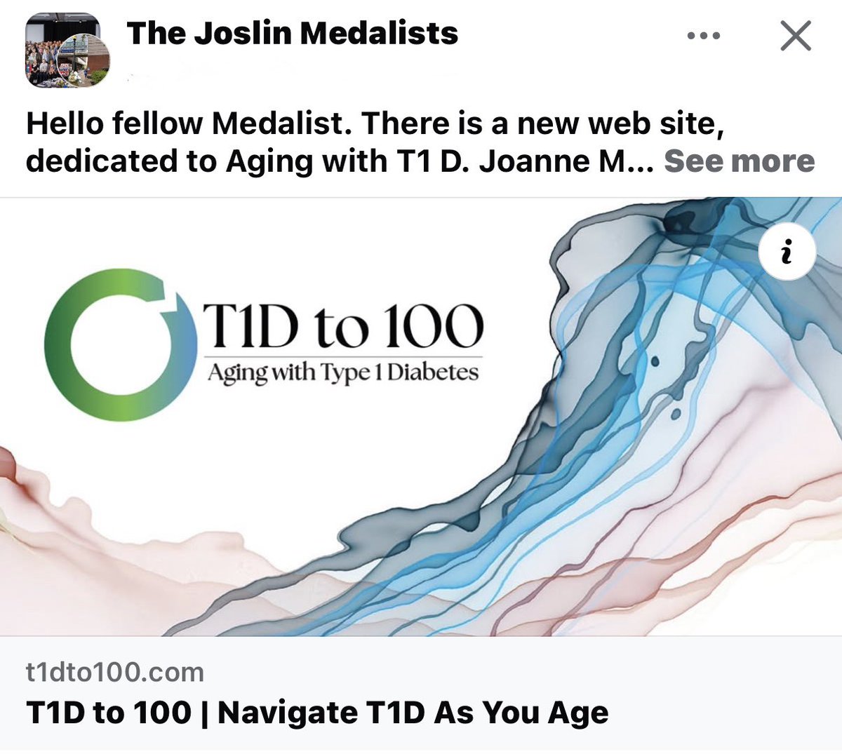 Ageing with T1 diabetes 💙
NEW WEBSITE, resources &amp; advice (NB USA creation) #doc #T1D 
t1dto100.com/?fbclid=IwQ0xD…