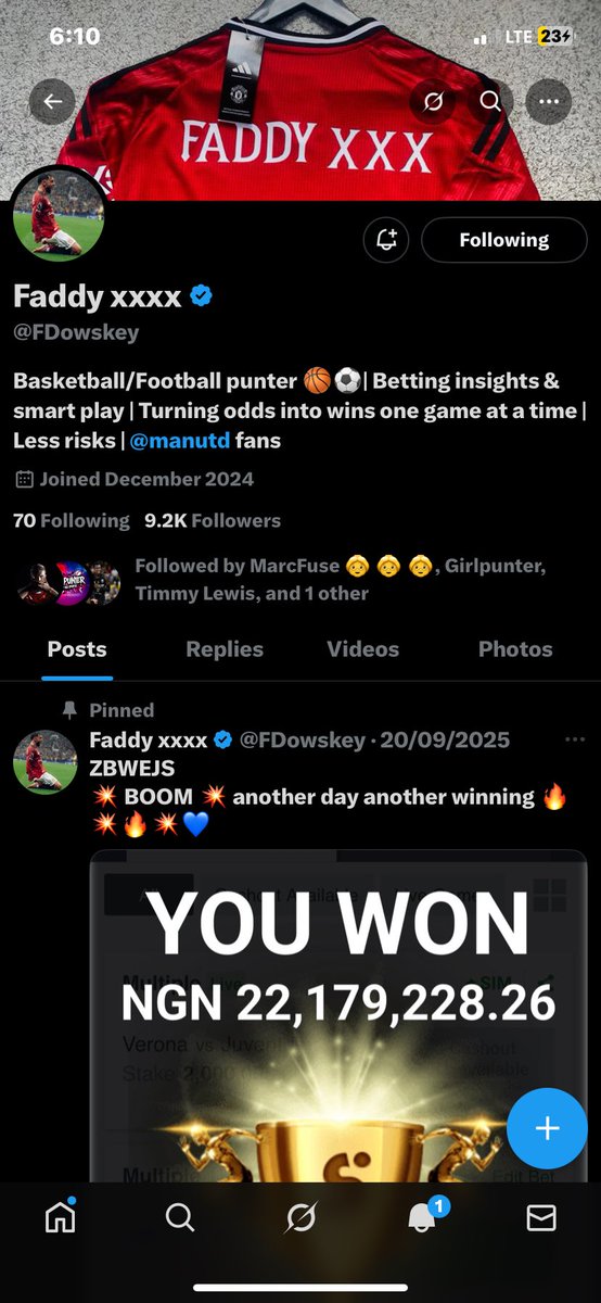 mikhyel_'s tweet photo. @Timmyofdelta @FDowskey Done ✅ 
8143095843
OPay https://t.co/IdLpztqVBb