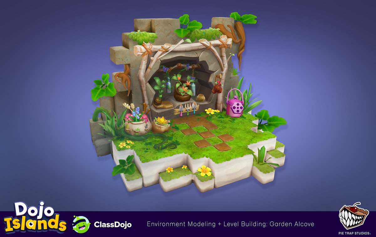 Check out our modular environment kits for ClassDojo’s Dojo Islands. This tropical diorama shows our low-poly, hand-painted assets optimized for WebGL and mobile. Stylized, efficient, and production ready.
#EnvironmentArt #LowPoly #HandPainted #GameArt