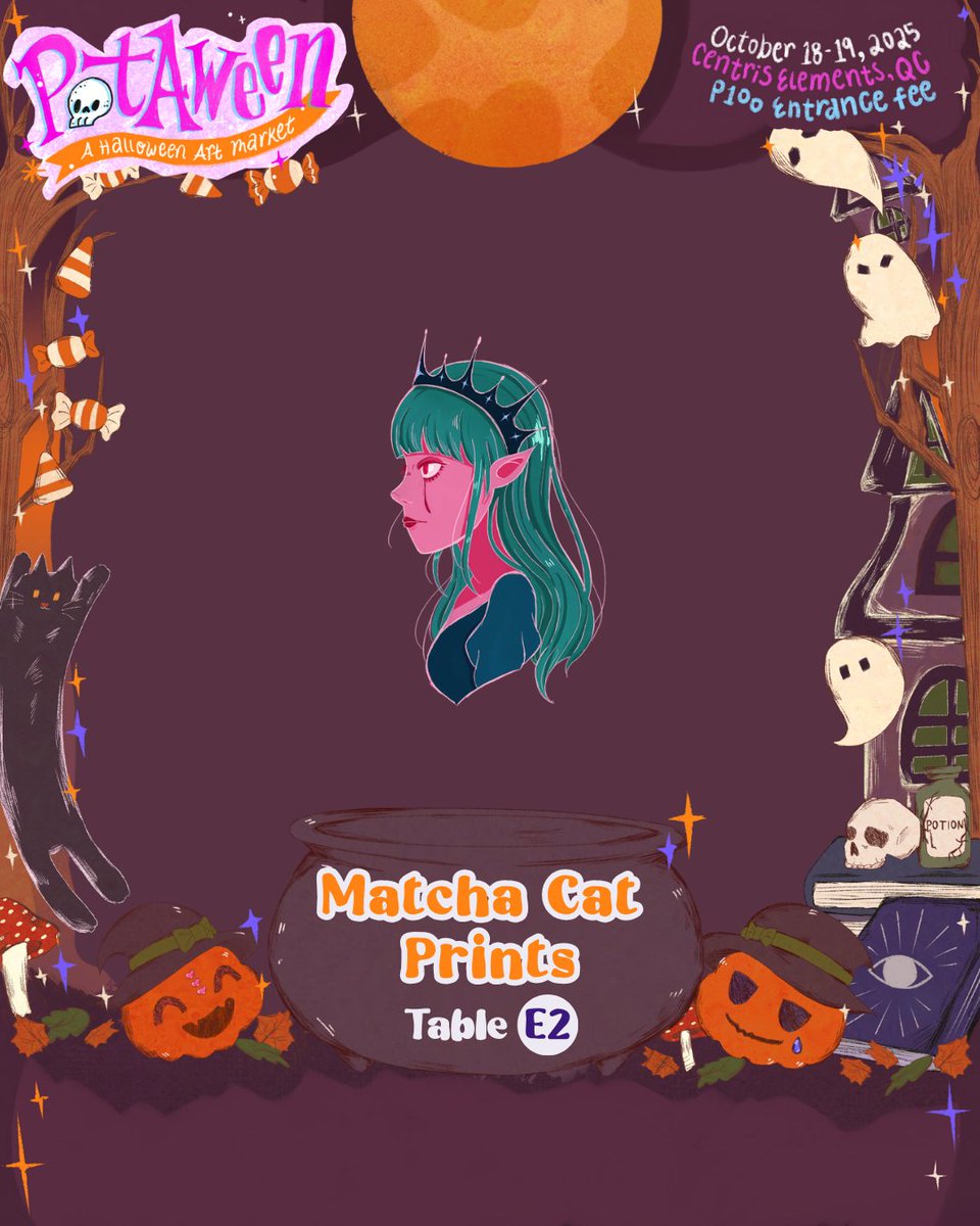 matchacatprints's tweet photo. πΈ Soft, thoughtful, and beautifully detailed β @sincerelyrenee__ returns for POTA Halloween! Find their dreamy stickers and prints at the Matcha Cat Prints booth π
#MatchaCatPrints #CustomPrintingPH #ArtScenePH #EventMerchPH #PatronsOfTheArts #PotAHalloween #PotAween https://t.co/hNjduhtlQ4