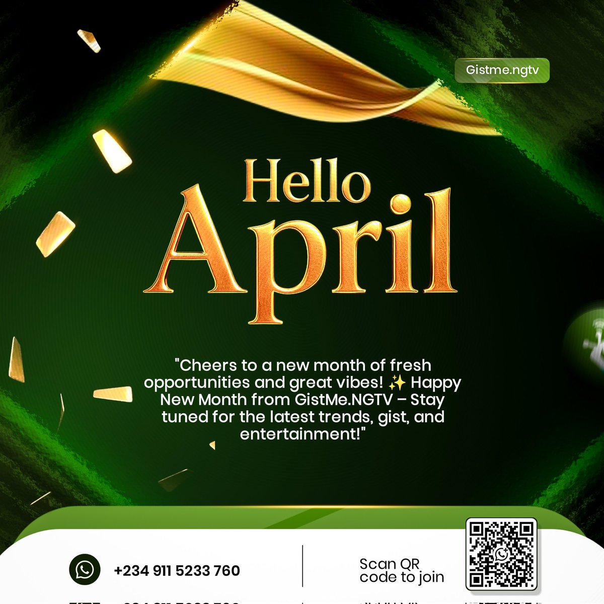 Goze_Graffix's tweet image. Go green🔥🔥🔥🔥

Category: Social media designs

Did this for @ng_gistme some while ago.
Looking for a graphic designer that understands branding? You just met him.
#GraphicDesigner