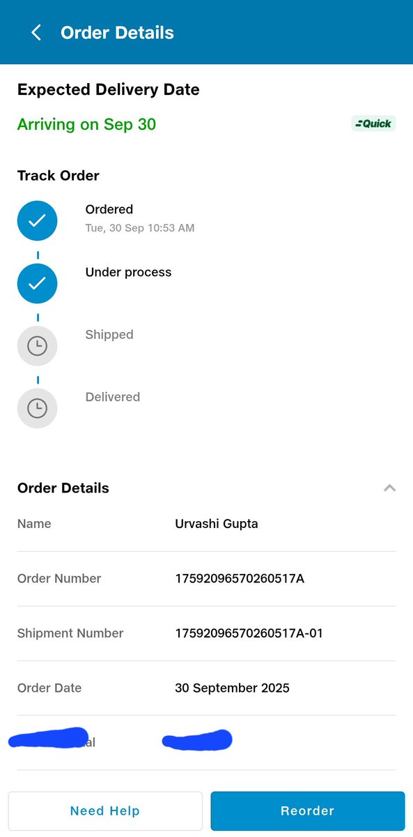Urvashi_Gupta82's tweet photo. @JioMart @JioMart_Support 3rd time my order wasn’t delivered despite urmeerut 30-min policy! Delivery partner refused doorstep delivery, misbehaved &amp; challenged me to complain — with store manager watching. If no action, I’ll move to Consumer Court for harassment &amp; deficiency. https://t.co/pFHCEmzkZS