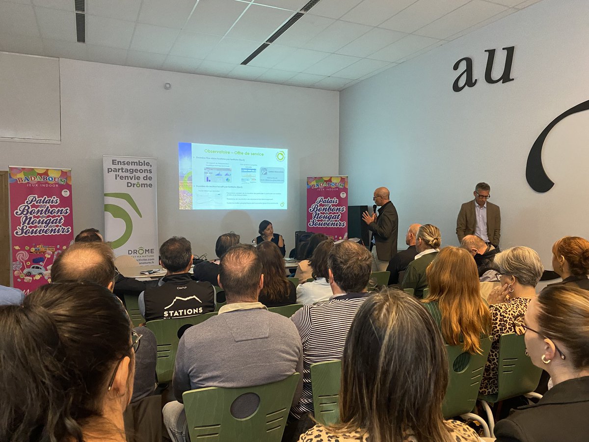 Ce mardi 30 sept <a href="/dromecmanature/">Drôme C'est Ma Nature</a> a invité ses partenaires (OT, têtes de réseaux, sites touristiques, fédérations des hébergements, agences réceptives, Aura tourisme) pour travailler sur le plan d’actions 2026. Une journée d’échanges et de construction.