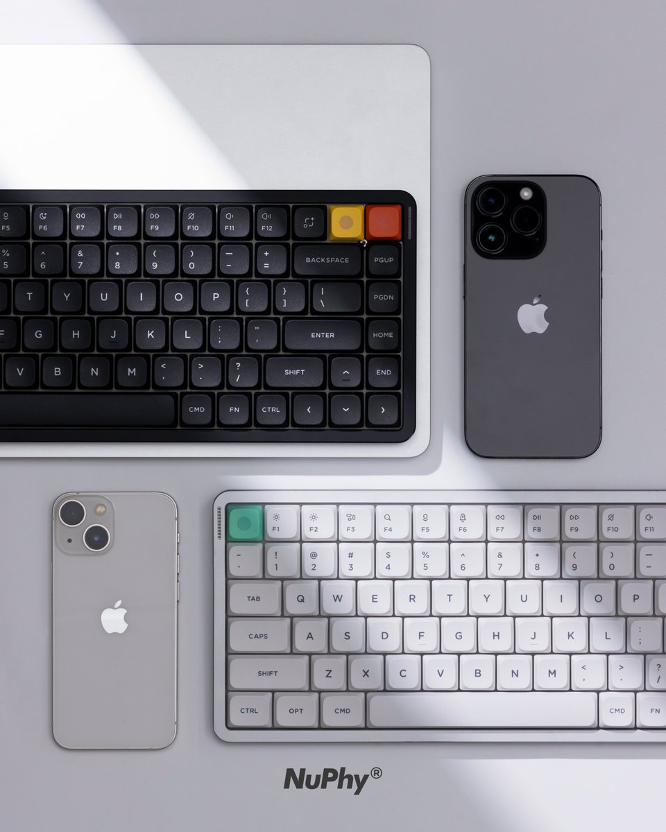 nuphystudio's tweet image. ⚫⚪ Air75 V3 | Black &amp;amp; White Harmony

Feel the contrast. See the details.
Black and white, crafted for clarity and style.

#nuphy #keyboard #air75v3 #CustomKeyboard #mechanicalkeyboard #MacCompatible #minimalist #tech