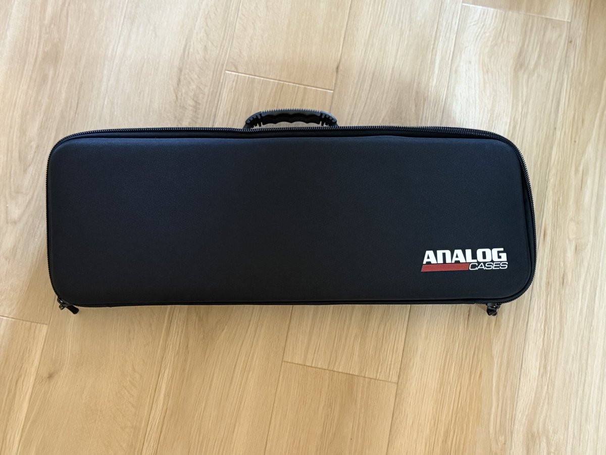 Yamaha reface cpのケース買った^_^ これでどこでも弾けるわい^_^