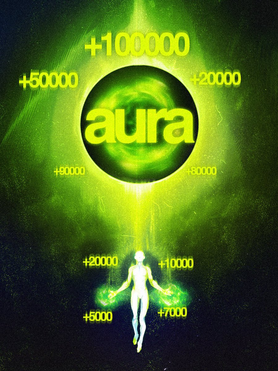 <a href="/WhaleSatoshi/">Whale Satoshi</a> $aura has a strong diamond handed community. A team that constantly building behind the scenes. 
Currently best RR in the charts right now
infiniteaura.com
All the greatest people in history radiate an aura. Time to be great. Time to up your $aura