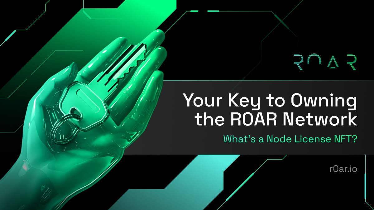 th3r0ar's tweet image. 🦁 What’s a Node License NFT?

It’s your key to the R0ARverse!

⚡ Activate nodes
💰 Earn rewards
🗳 Participate in governance

Own it, power it, and let your crypto work for you!

🔗 f.mtr.cool/vxjqnrgdoe

#R0AR #NFTs #DeFi #Crypto #NodeNFT #R0ARverse #CryptoEducation #Staking…