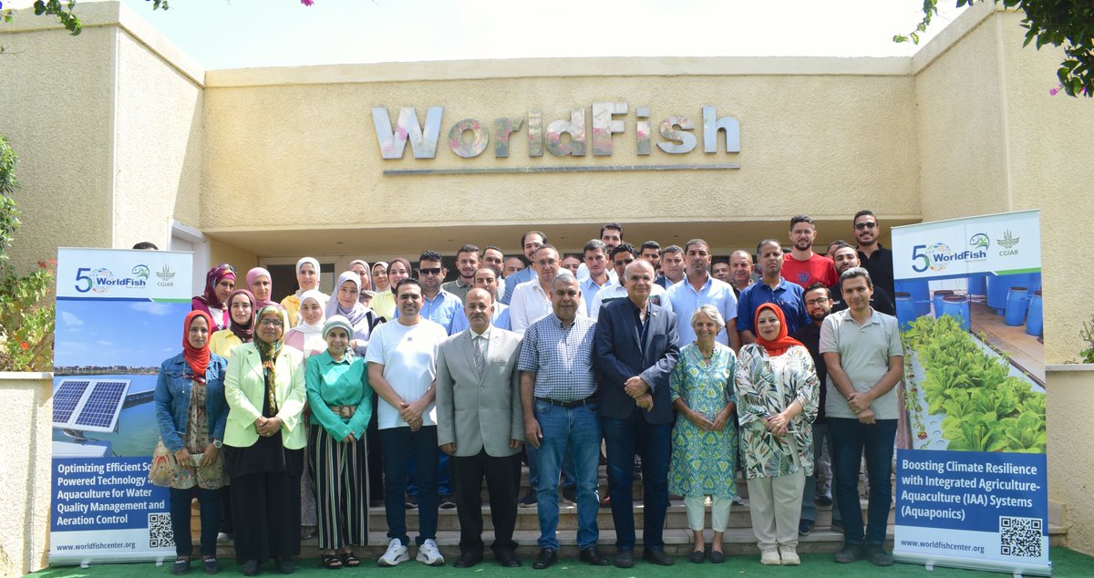 WorldFishCenter's tweet photo. The #CeREA project convened a two-day Training of Trainers (ToT) workshop in Abbassa, funded by the Royal Norwegian Embassy in Cairo.
@NorwayAmbEgypt
@CGIAR https://t.co/vt6RsTCjgR