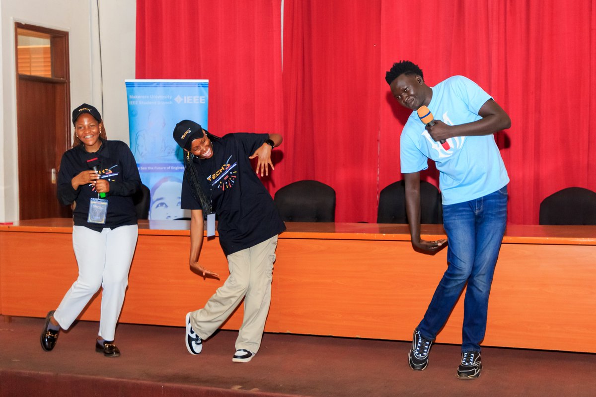 IEEEMAKSB's tweet image. 🎤 Big thanks to our amazing #TechXUG25 hosts – Patricia &amp;amp; Clarissa!
You brought energy, warmth &amp;amp; professionalism to the stage as 90+ attendees connected with speakers, pitches &amp;amp; workshops. 🚀

#IEEE #AI #Web3