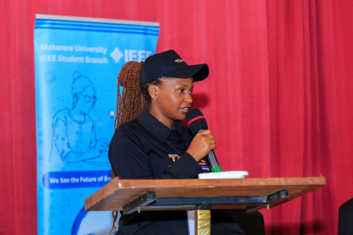 IEEEMAKSB's tweet image. 🎤 Big thanks to our amazing #TechXUG25 hosts – Patricia &amp;amp; Clarissa!
You brought energy, warmth &amp;amp; professionalism to the stage as 90+ attendees connected with speakers, pitches &amp;amp; workshops. 🚀

#IEEE #AI #Web3