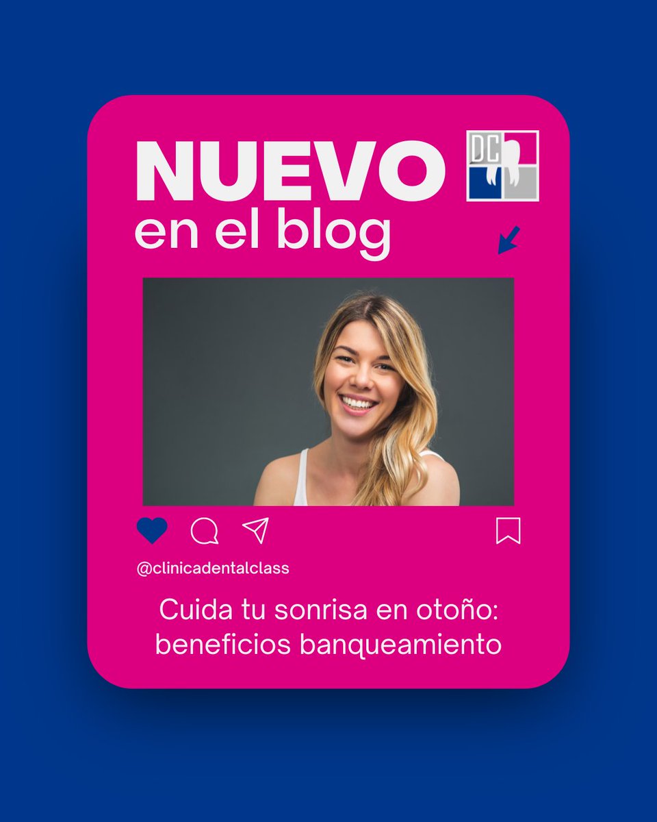 DentalClassLeon's tweet photo. En nuestro último artículo del blog te contamos los beneficios del blanqueamiento dental y cómo puede ayudarte a cuidar tu salud bucodental ✅ mientras recuperas una sonrisa más blanca y radiante.

👉 Léelo aquí: https://t.co/DmGMop40PE

📘 Registro sanitario: 24-C251-0283 https://t.co/kfCK5fOmfZ