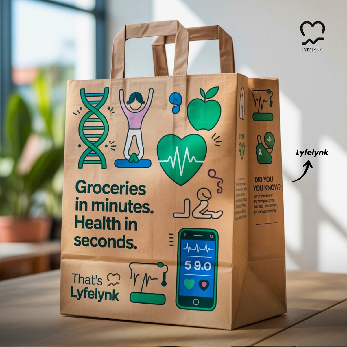 Blinkit delivers your groceries in 10 minutes 🛒
But what about your health?

Fast access should be for more than food. It should be for your medical records, your data, your wellness.

That’s the future we’re building at Lyfelynk ♥️
#Lyfelynk #Web3 #HealthData