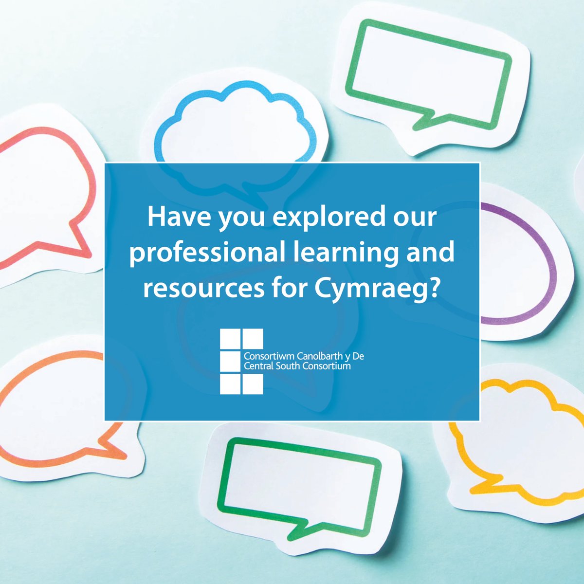 CSC_PLSupport's tweet image. Have you explored our professional learning and resources for Cymraeg? ow.ly/i5Zf50X1ytc
You can also request bespoke support for your school or cluster by contacting admin@csc.cymru.