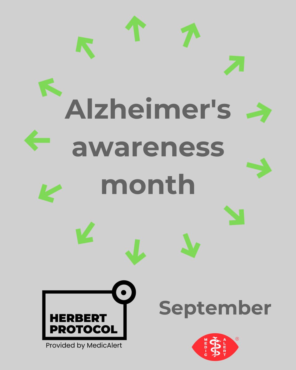 HerbertProtocol's tweet image. It&apos;s the last day of Alzheimer&apos;s awareness month, but sadly, that doesn&apos;t mean the end of Alzheimer&apos;s.
Keep spreading the work and keep your loved ones protected by signing them up to the Herbert Protocol.
#dementia #alzheimer&apos;s #herbertprotocol