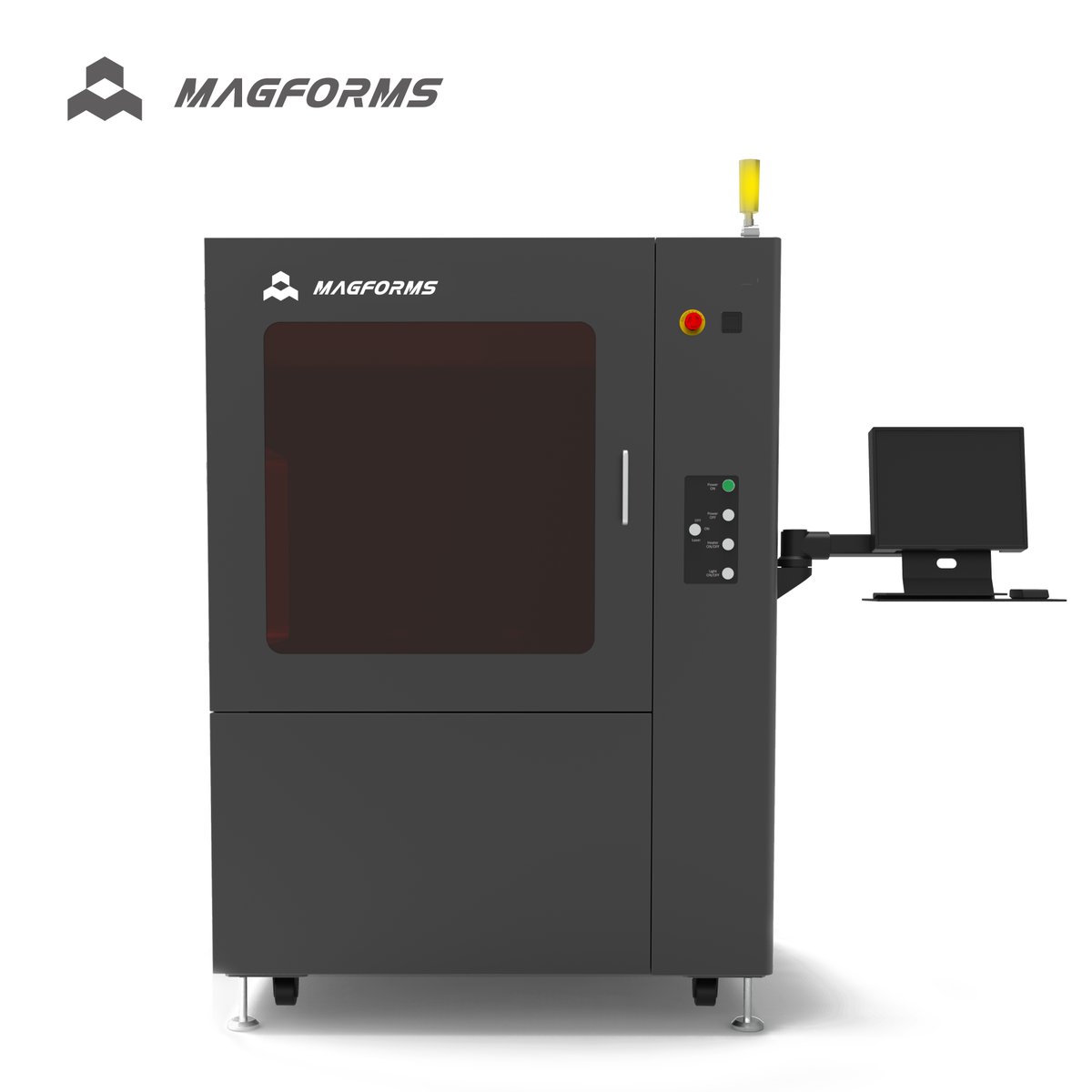 magforms's tweet image. The Magforms SL600 3D printer delivers leading accuracy (±0.1 mm/±0.1%×L) with a 600×600×400 mm build volume. With a German Scanlab galvanometer, AOC laser, and variable spot tech, it prints 30–50% faster, accelerating complex prototype production.
#Magforms #3Dprinter #3Dprint