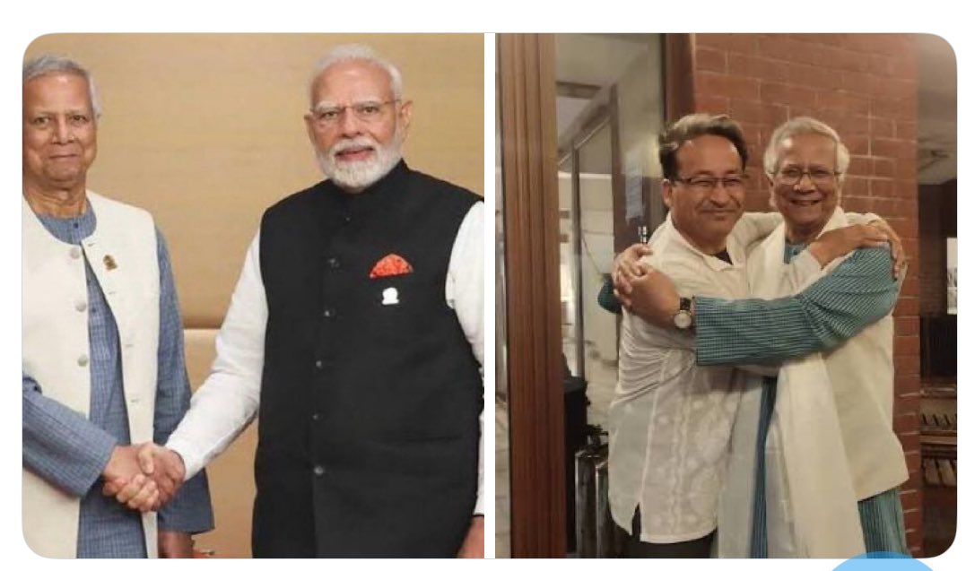 <a href="/BJP4India/">BJP</a> One photo is OK for you 
&amp; 
Other photo is NOT ok for you!

That is the dirty politics you are playing  in the country.