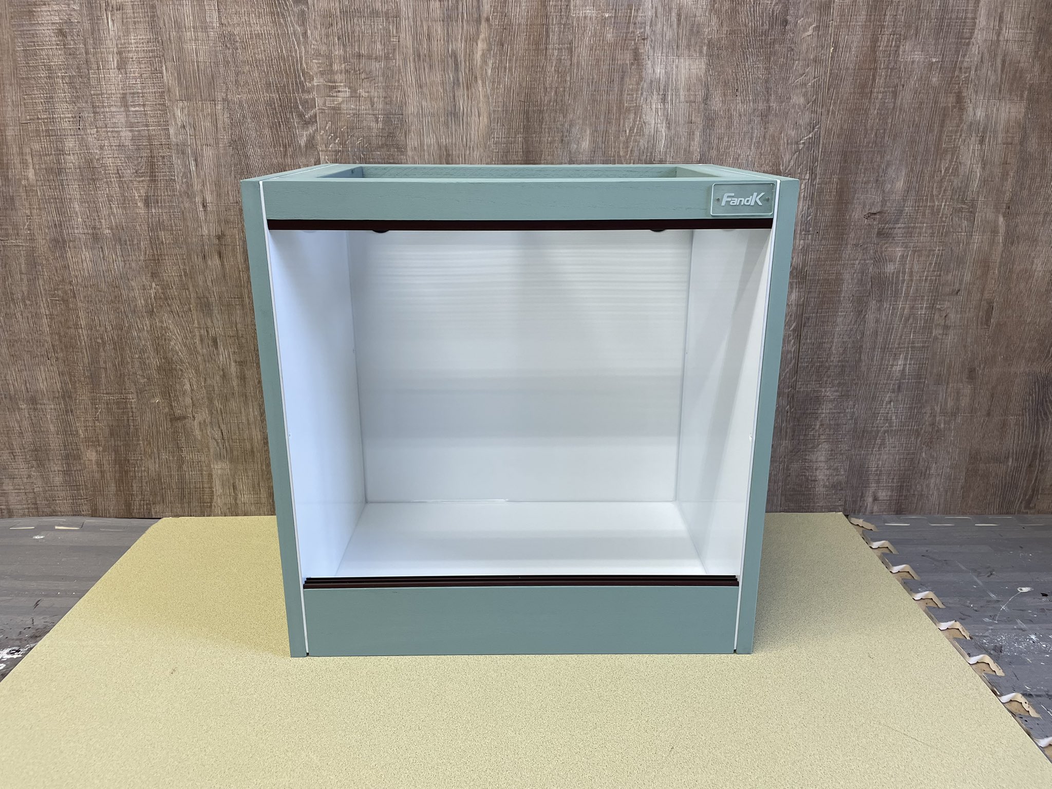 FandK 爬虫類木製ケージ FandK爬虫類木製ケージ フクロウケージ 450