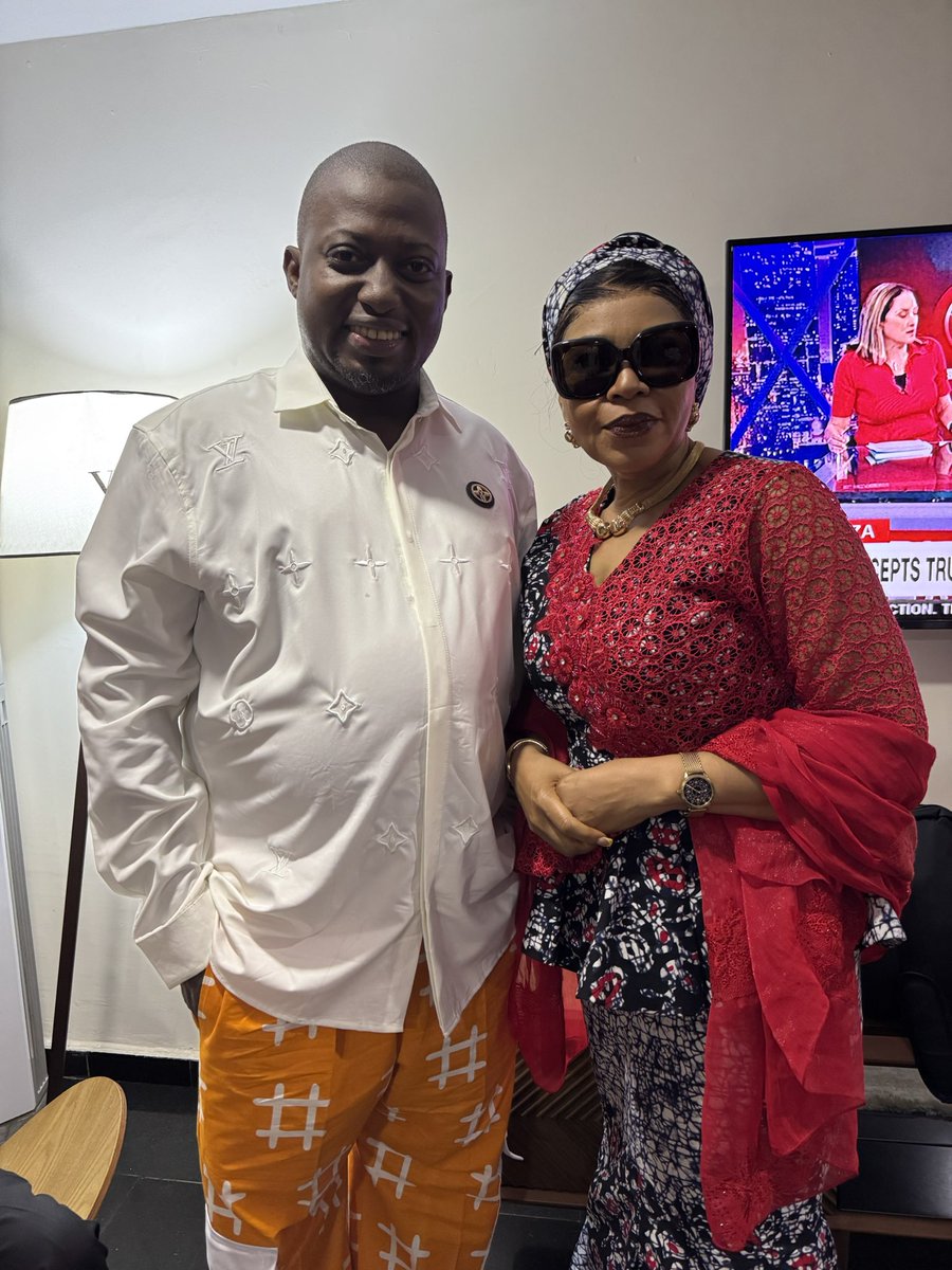 dayoisrael's tweet photo. The Capacity National Women Leader and the Transformative National Youth Leader of our Great Party, this morning https://t.co/CJF1wtO1gO