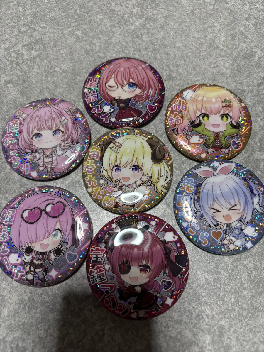 nanasin76's tweet photo. やっと見つけて買えた😊
しかも被りなしでわためとルーナも出た(՞⸝⸝ᵒ̴̶̷᷄꒳ᵒ̴̶̷᷅⸝⸝՞)ｳﾚﾁｨ https://t.co/9dGkXQ3WX4