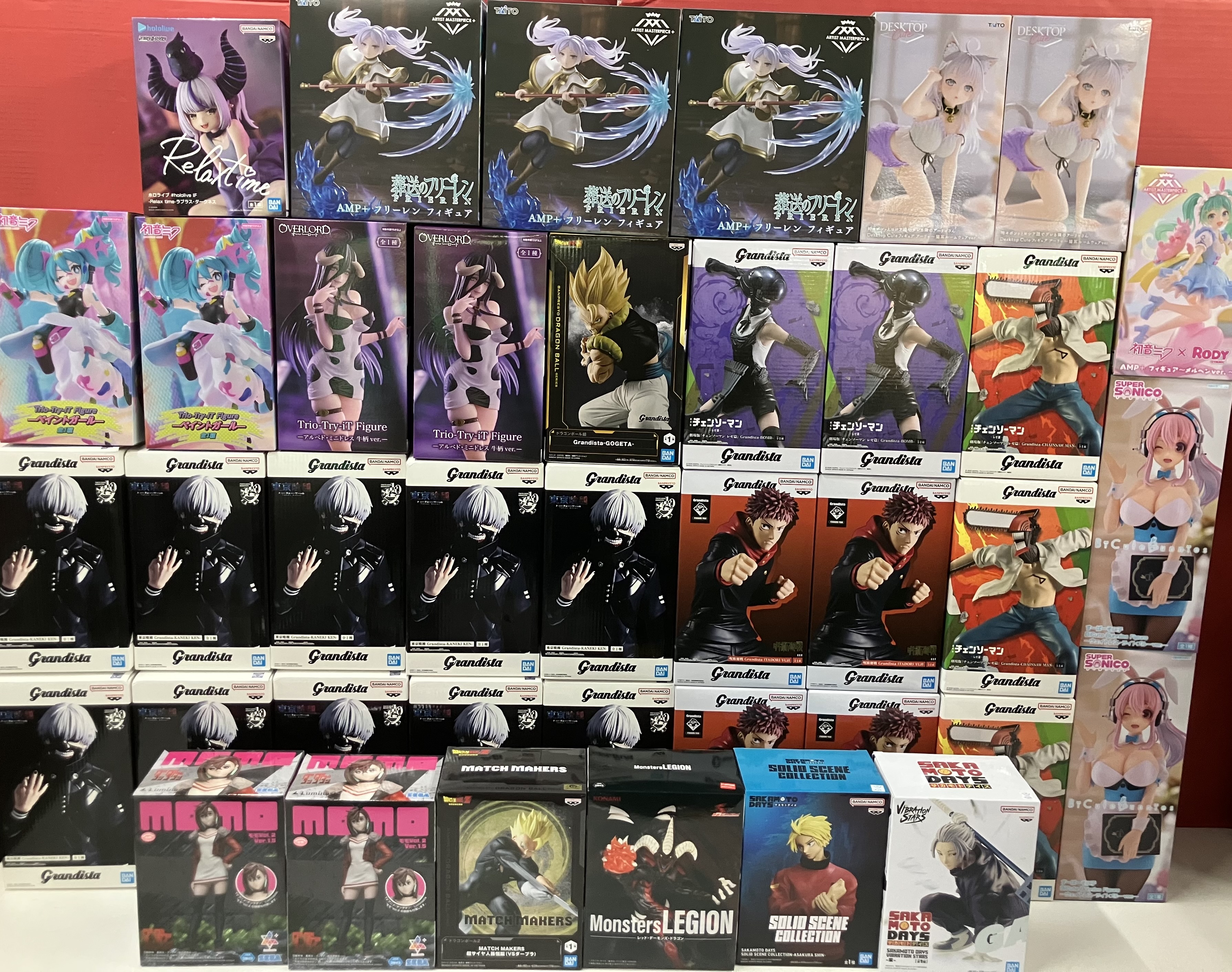 【新品未開封品】フィギュア まとめ売り 呪術廻戦 フリーレン ONEPIECE FIG]シャンクス ワンピース THE出航-SHANKS- ONE PIECE