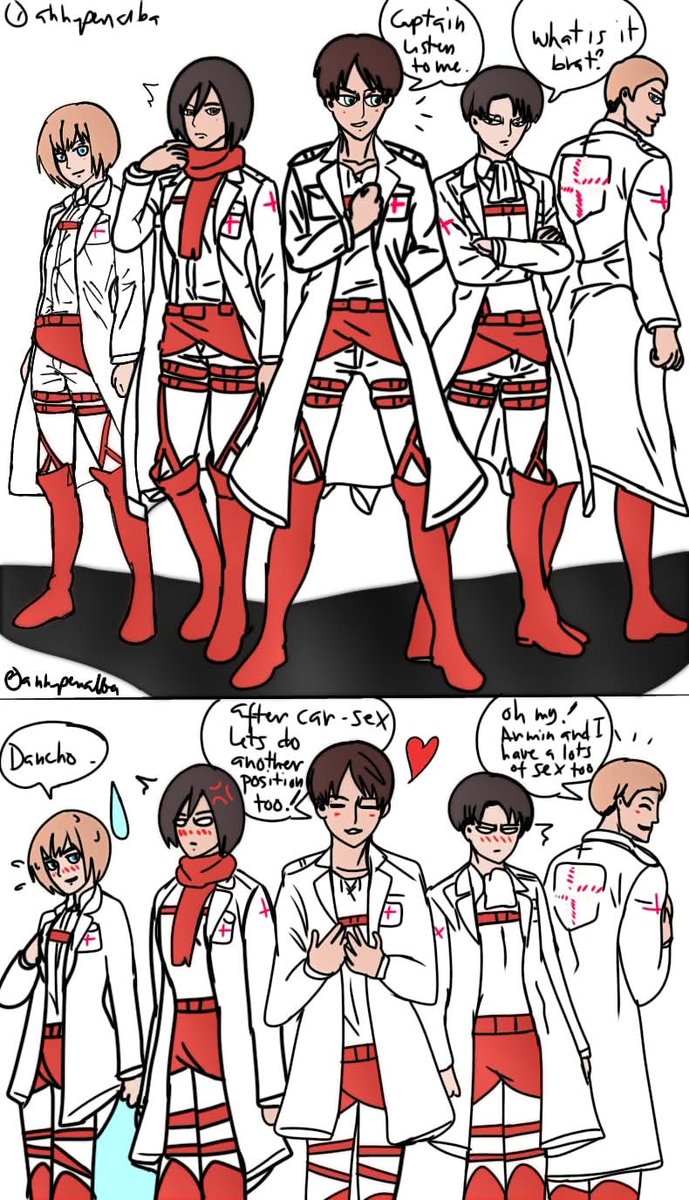 ann_penalba's tweet photo. Shinzou sasageyo minnaβ€οΈπ€
I'll draw later βΊοΈπ₯°
Fast doodle repost β¨οΈ
#ErenLevi #AttackOnTitan https://t.co/tVnNuBdIF3