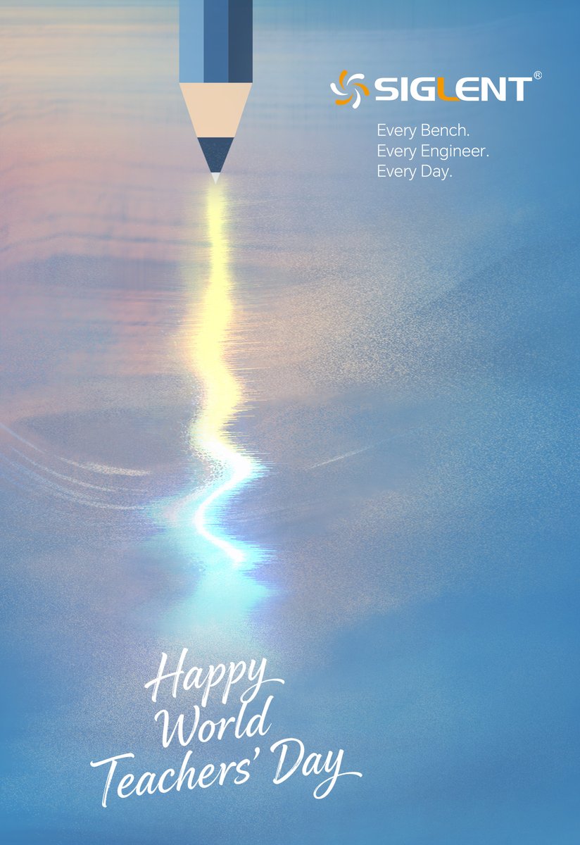 Siglent_Tech's tweet image. On #WorldTeachersDay(5 October), we celebrate the educators shaping tomorrow’s innovators. SIGLENT’s oscilloscopes, analyzers &amp;amp; lab solutions empower hands-on learning and inspire the next generation of engineers. 

#Education #Engineering
