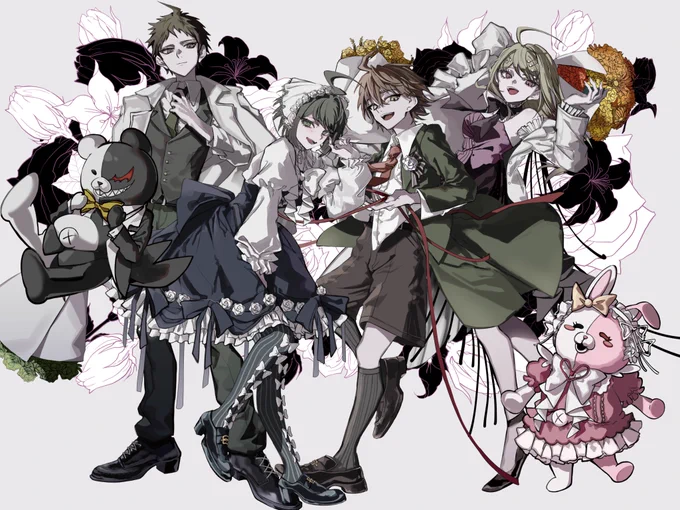 『ダンガンロンパ15周年記念フェス』(スパイク・チュンソフト主催)にて メインビジュアルを担当しました!!! よろしくお願いします!